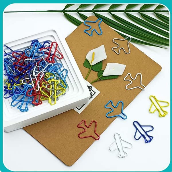 Airplane Paper Clips