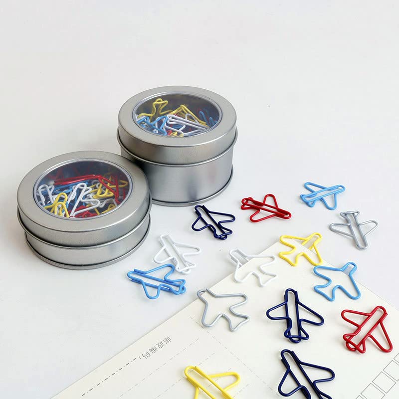 Airplane Paper Clips