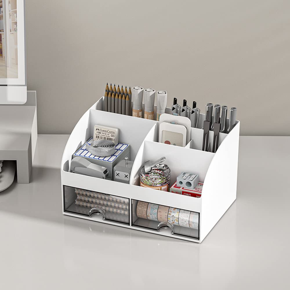 Desktop Organizer White