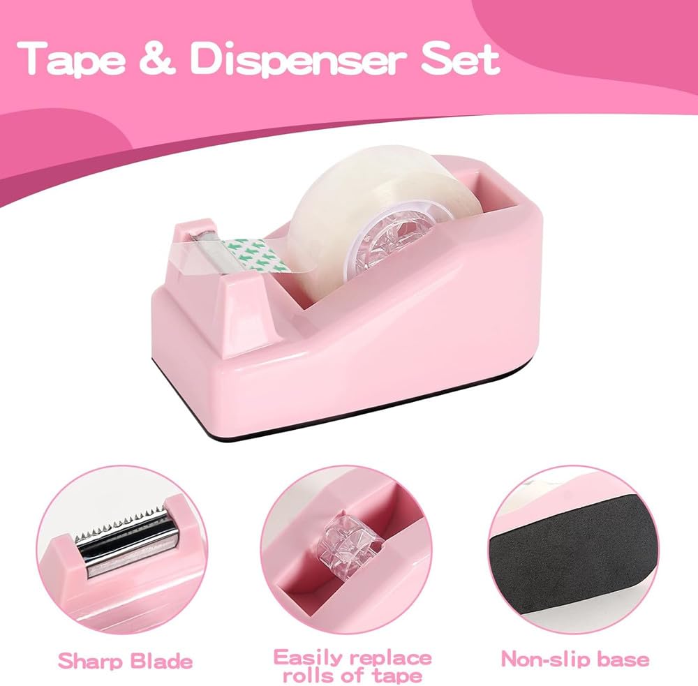 Pink Office Supplies