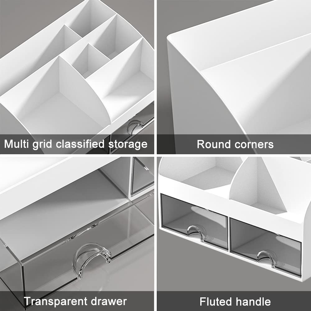 Desktop Organizer White