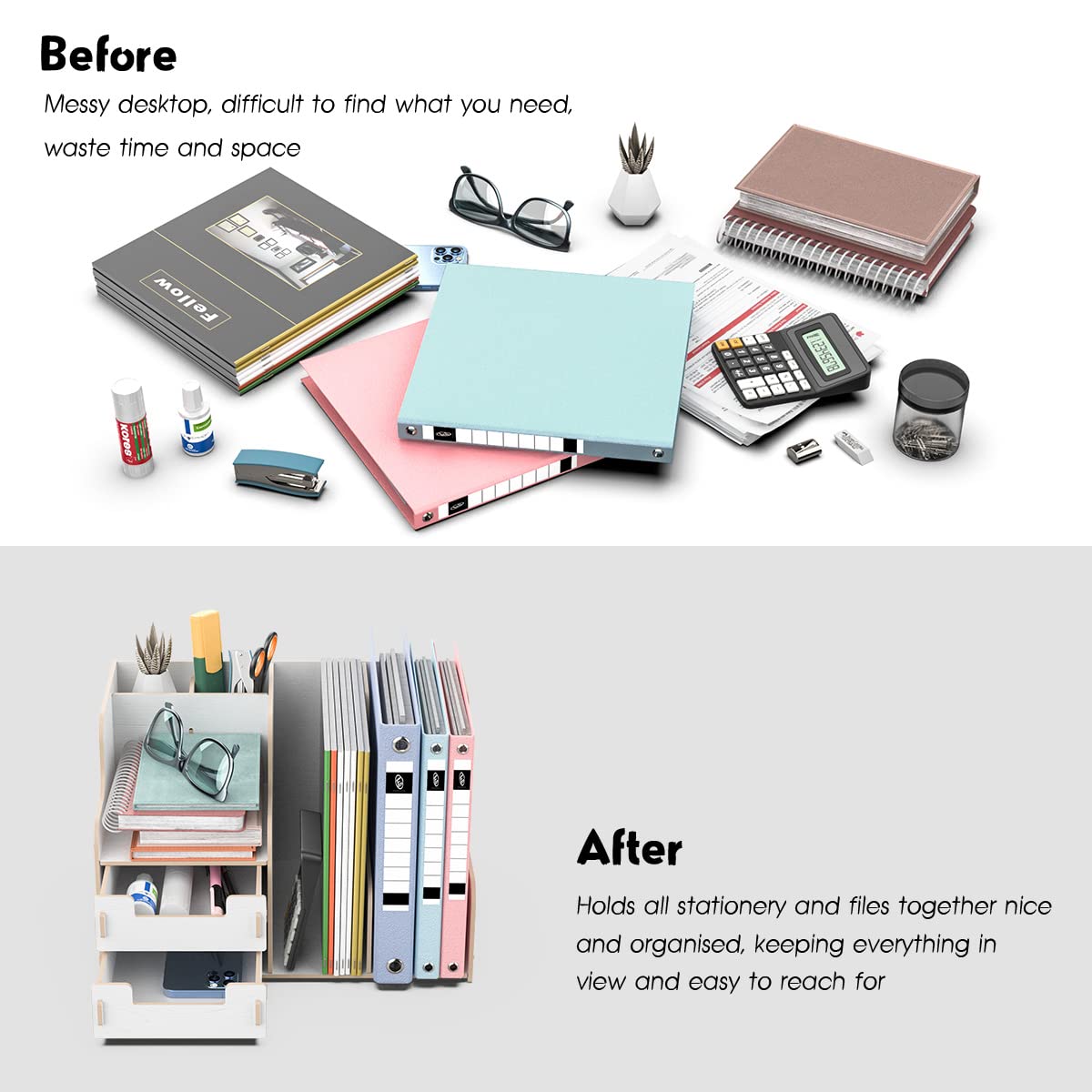 Office Desk Tidy Organiser