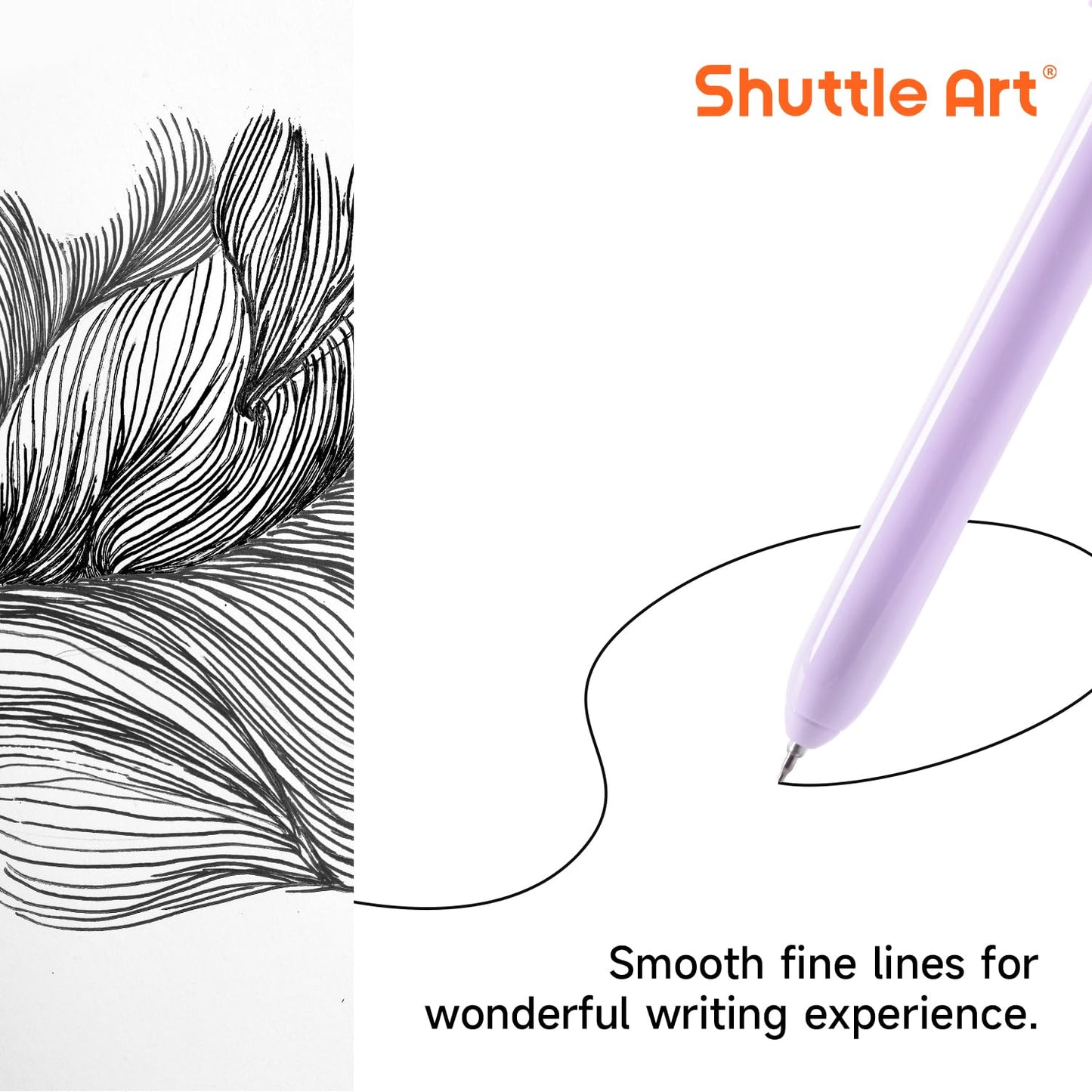 Extendable gel pens