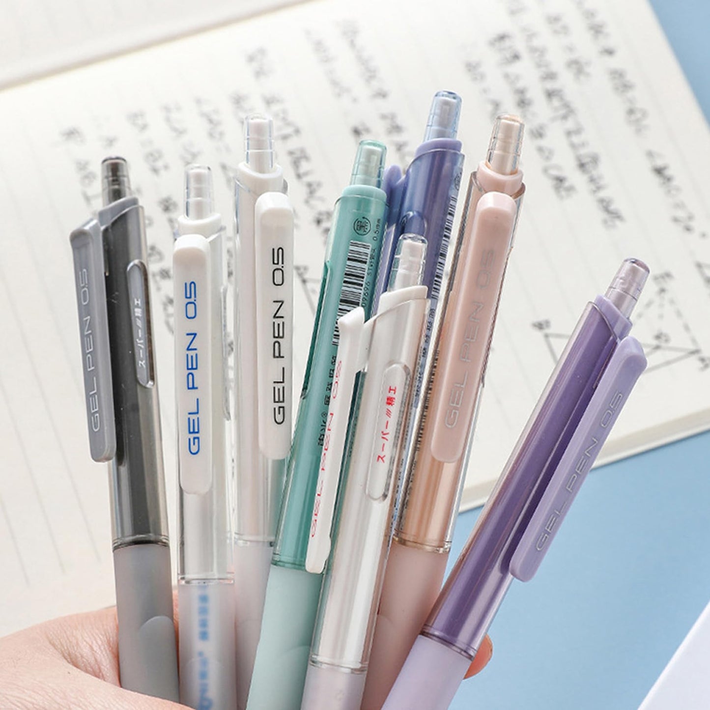 Retractable Gel Pens