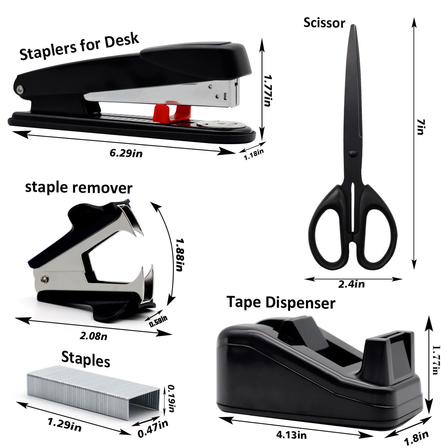 Black Office Supplies
