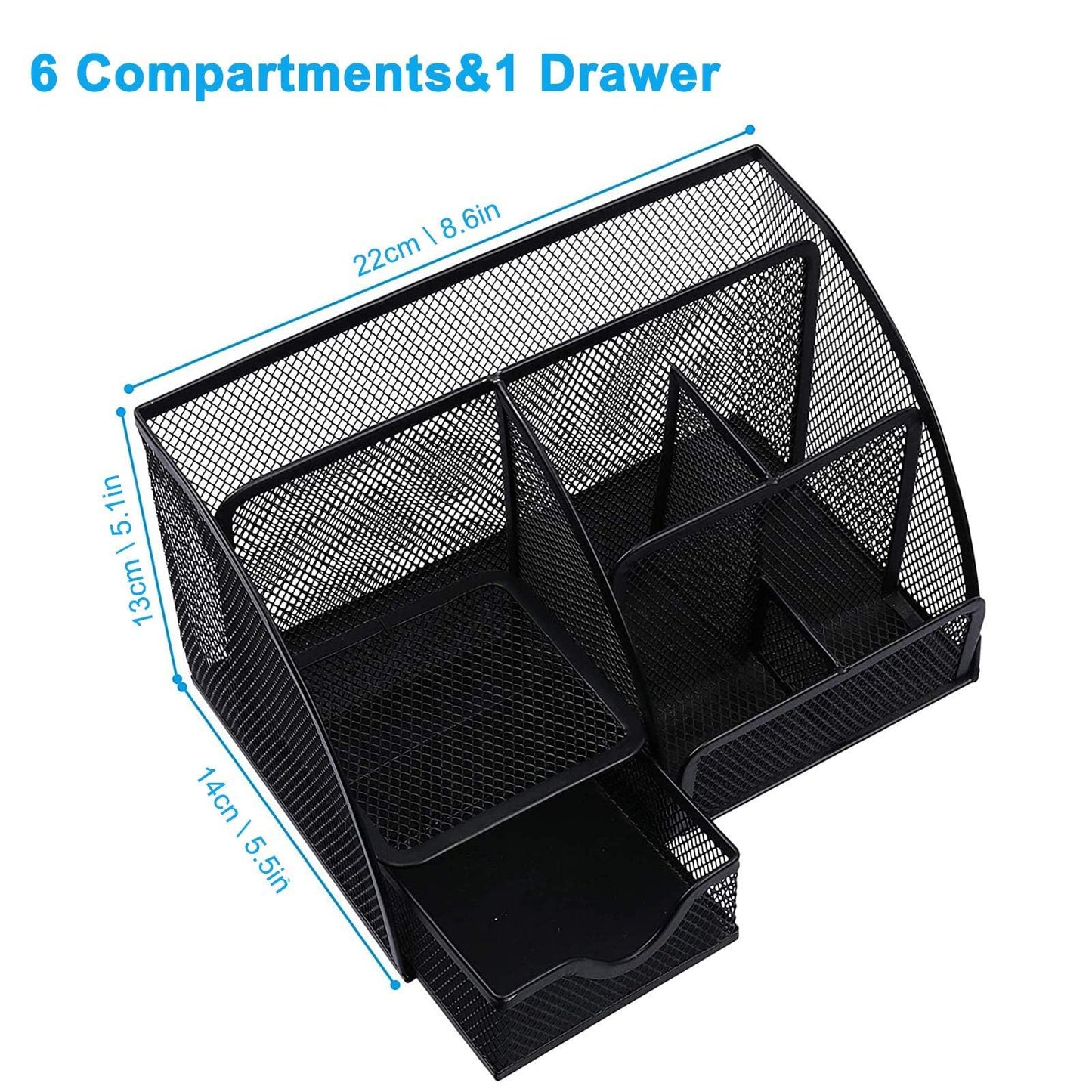 Stationery Organizer Black