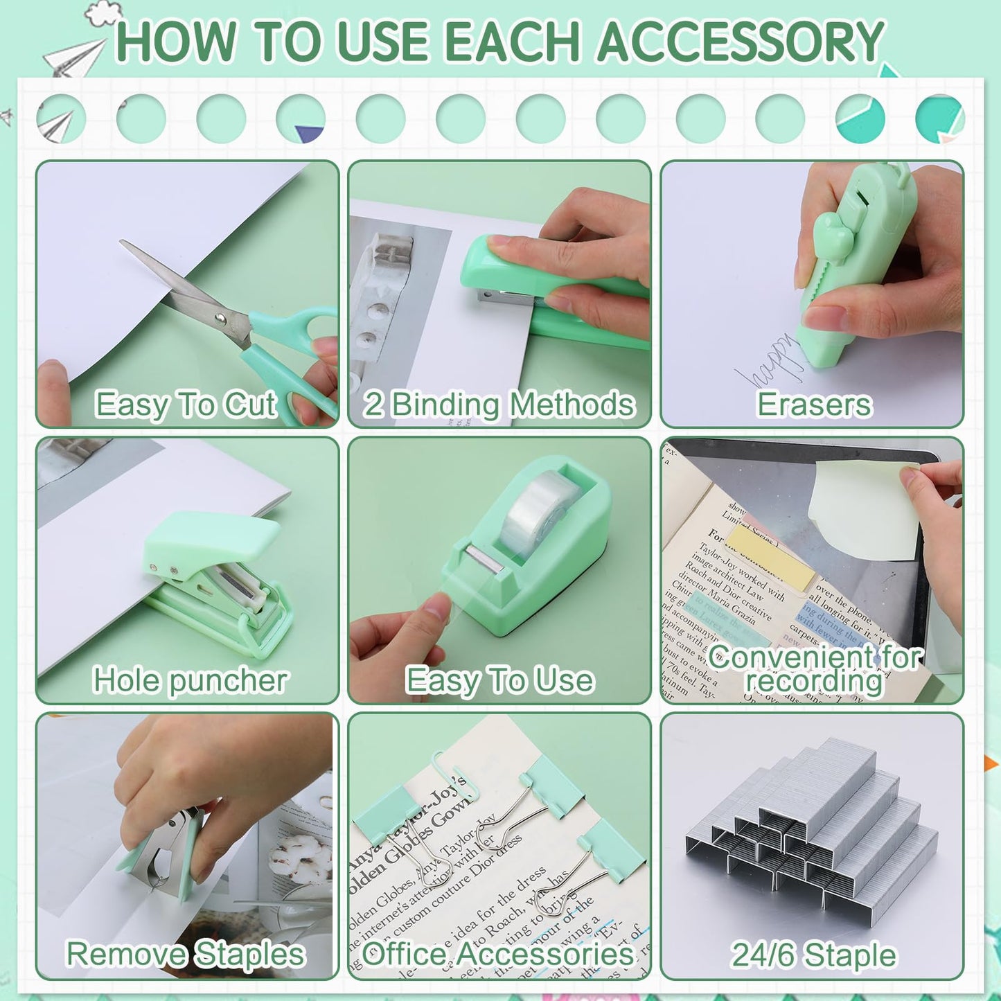 Desk Accessories Set