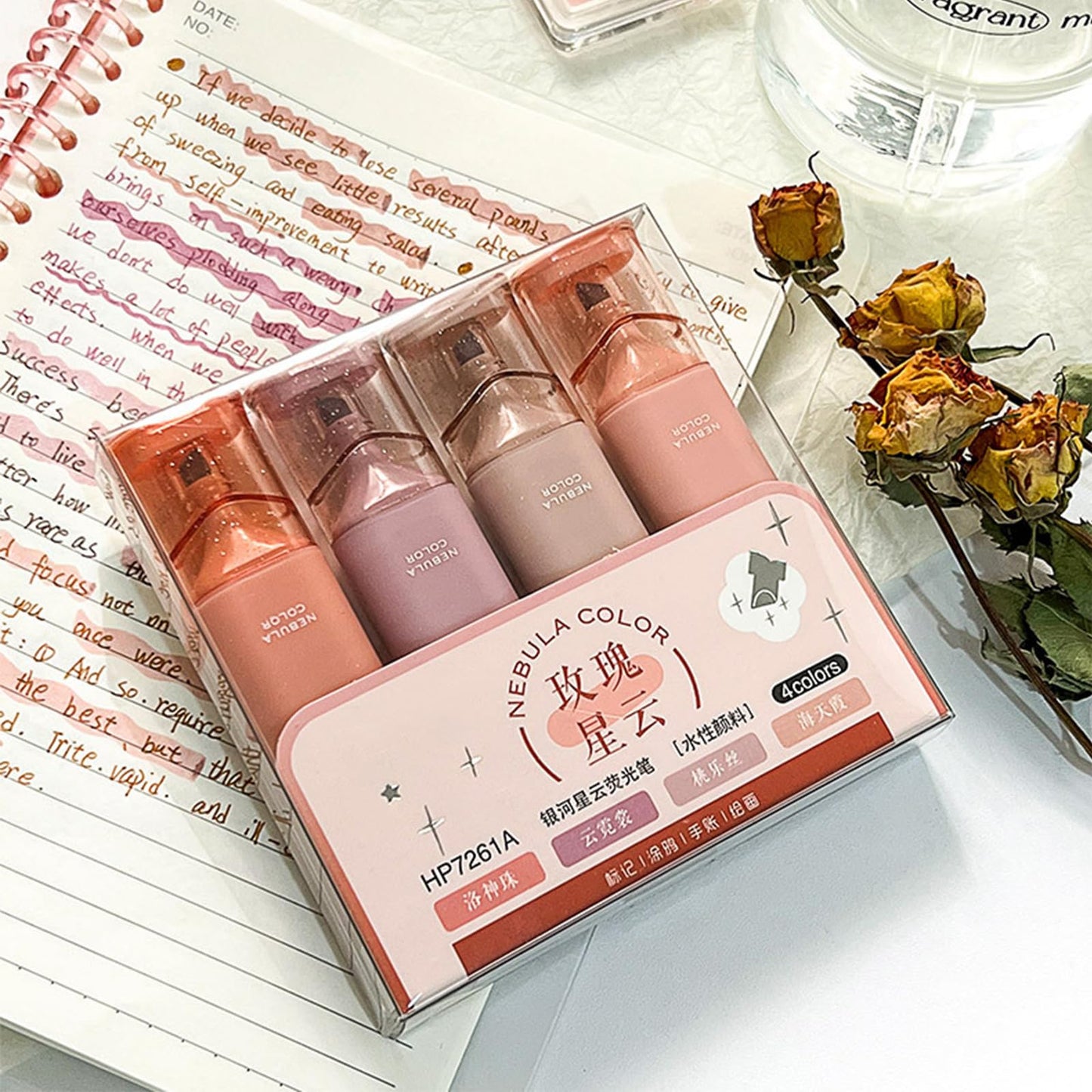Glitter markers