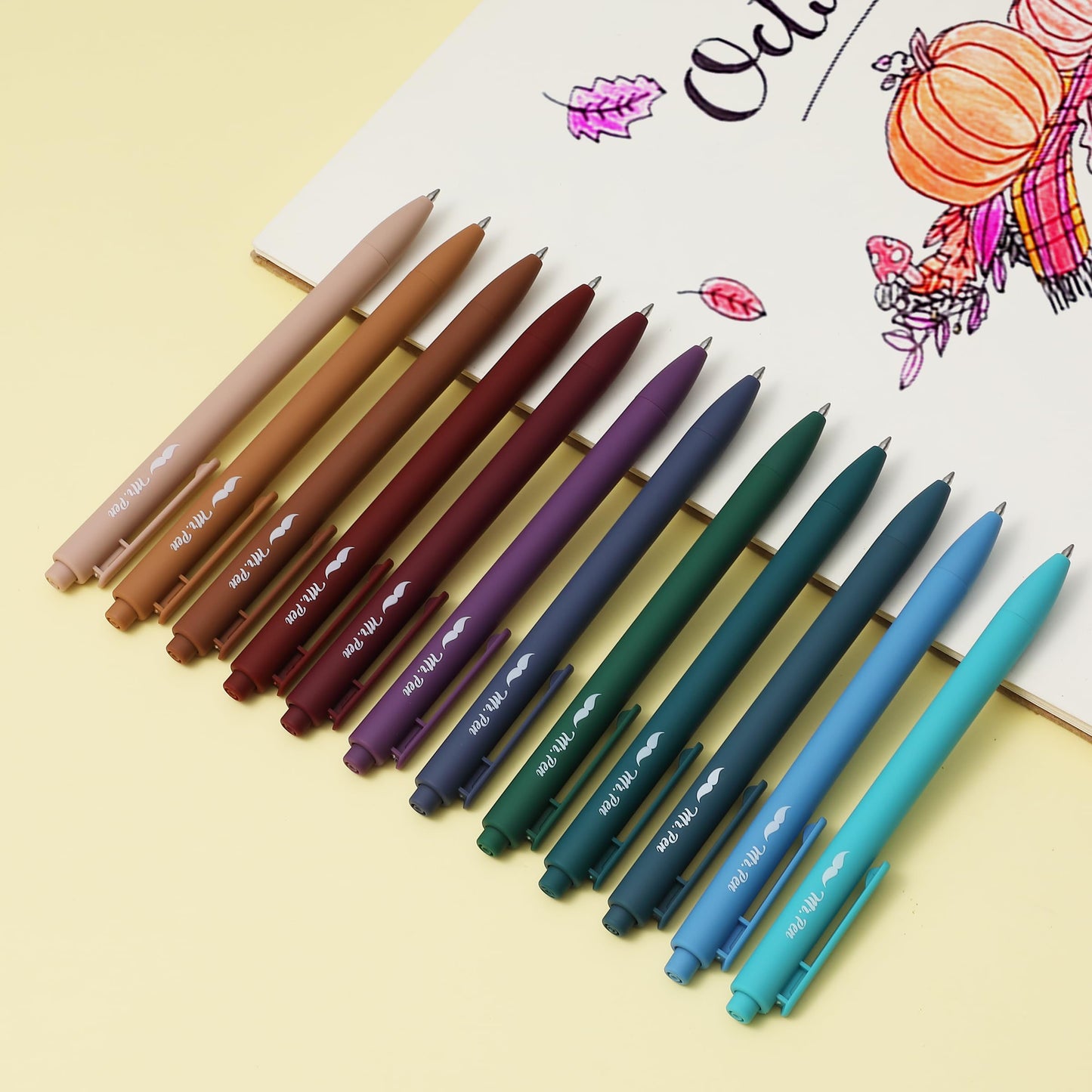 Retractable Gel Pens