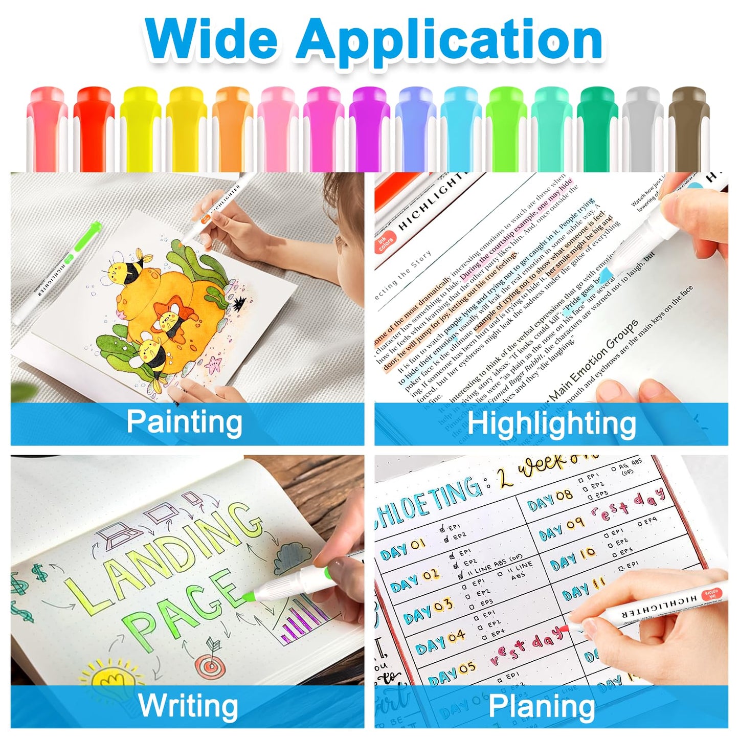 Colors Mild Highlighters