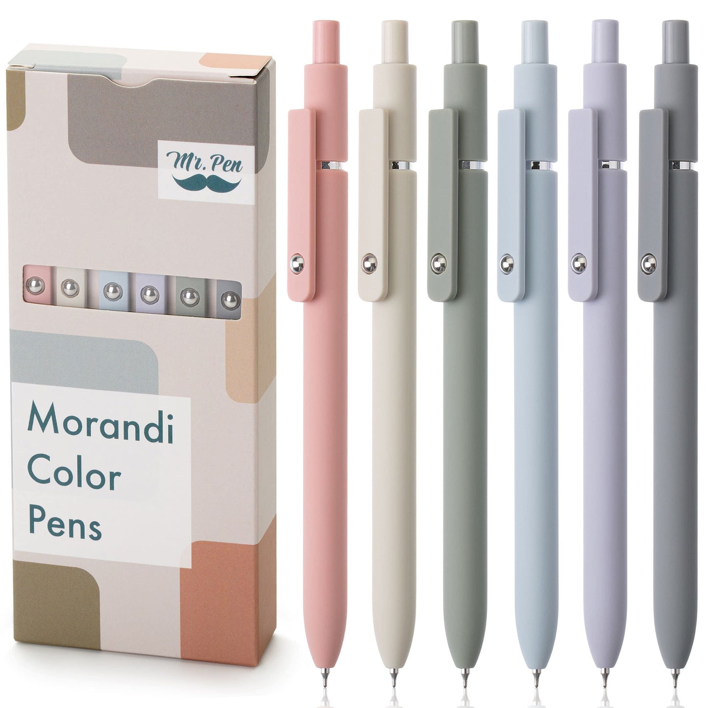 Retractable Fine Point Gel Pens