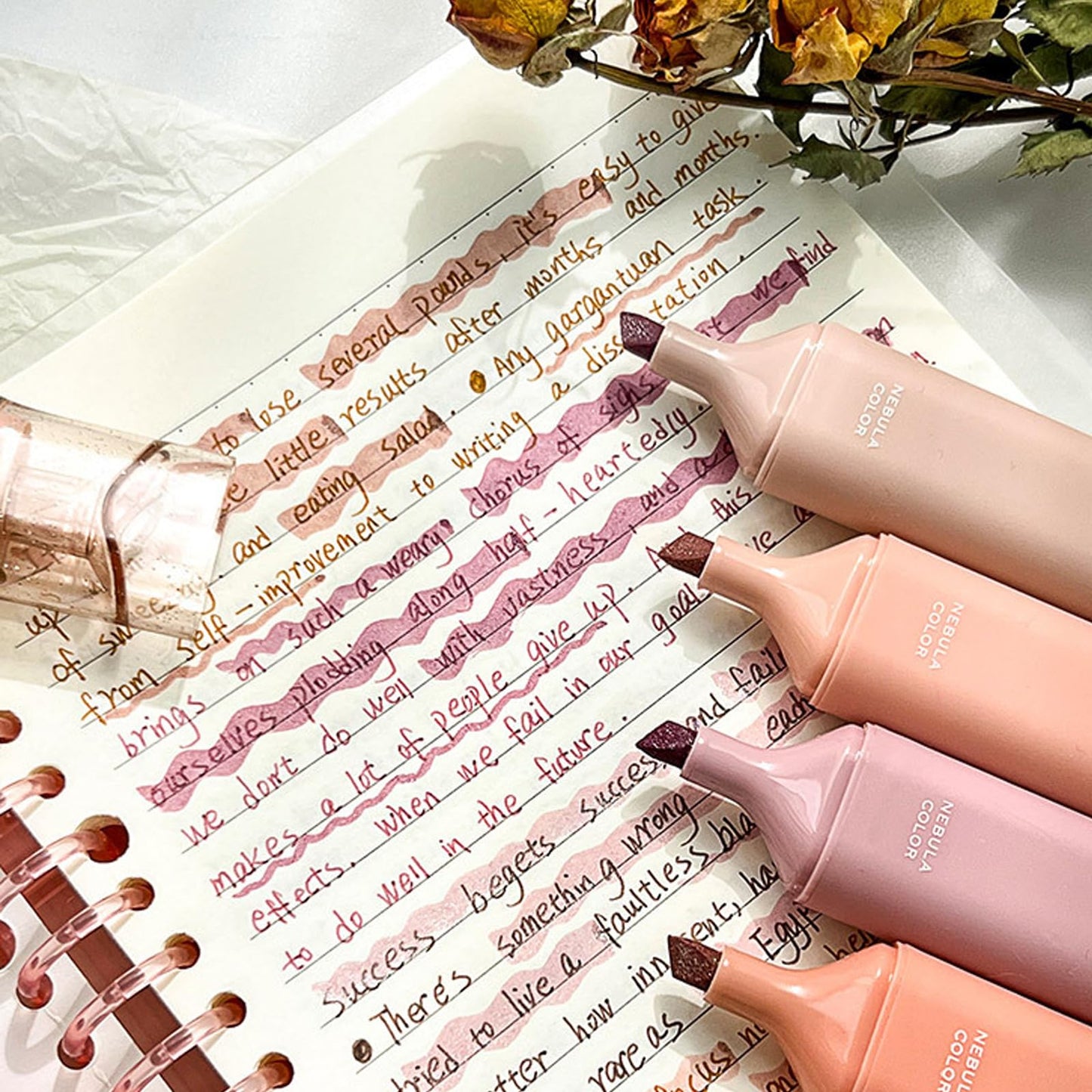 Glitter markers