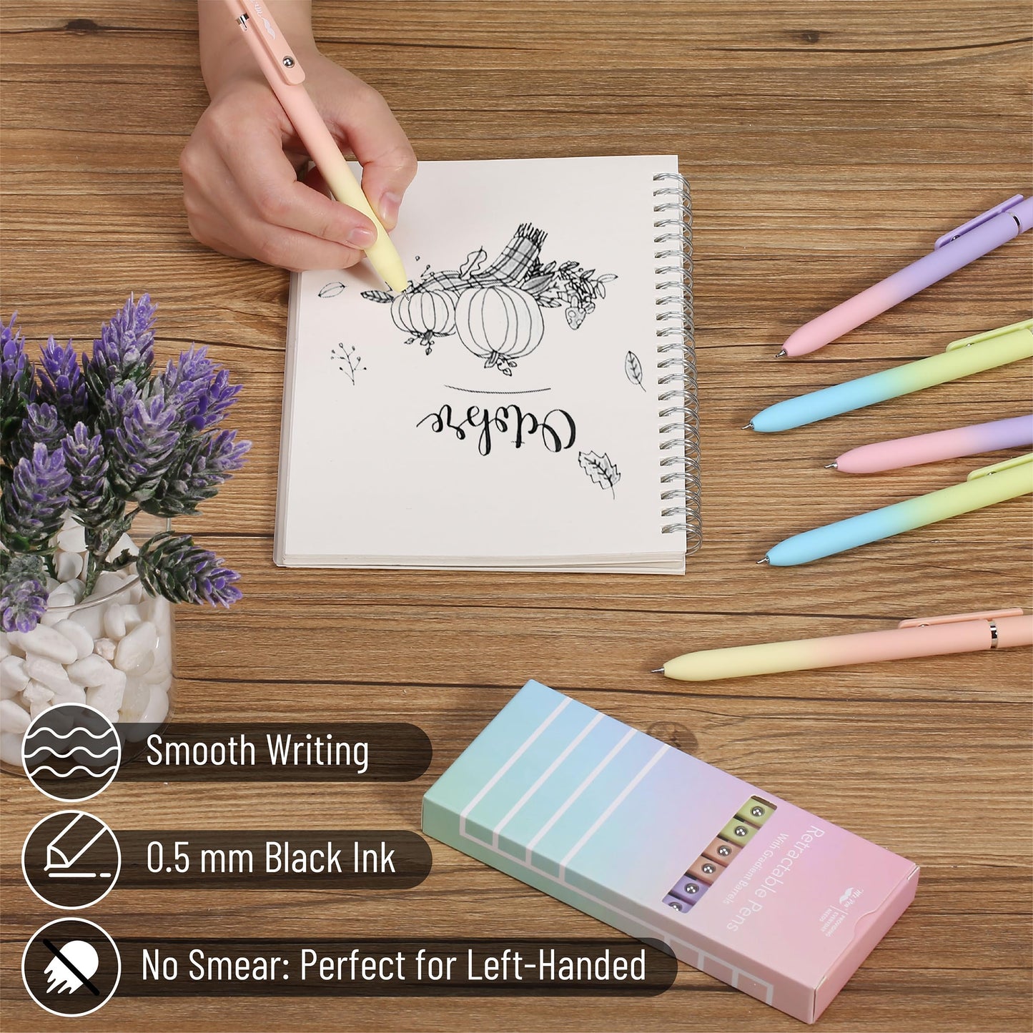 Black Gel Pens
