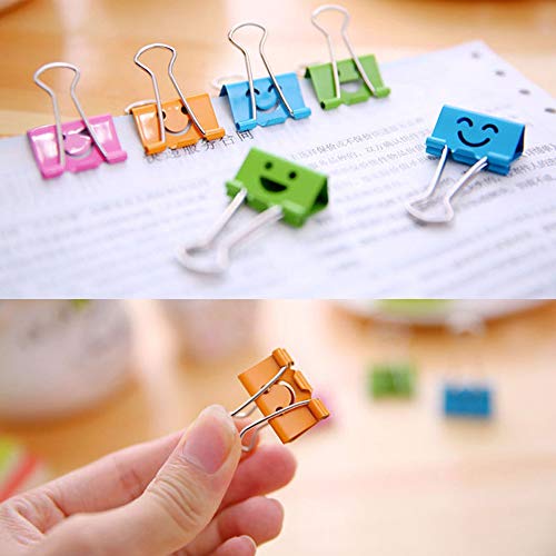 Clips de papel sonrientes