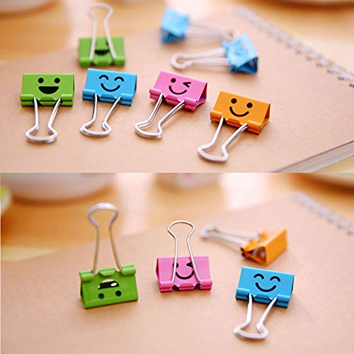 Clips de papel sonrientes