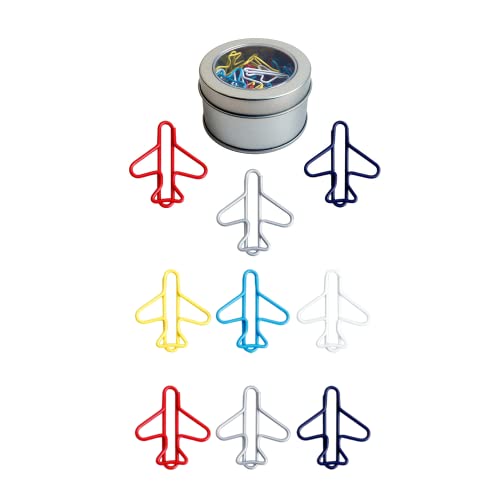 Airplane Paper Clips