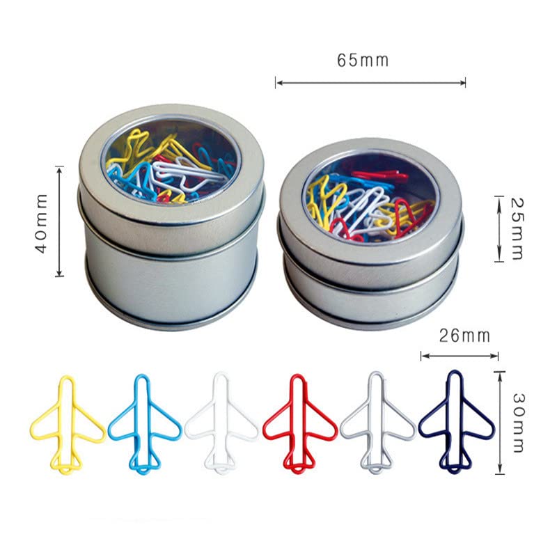 Airplane Paper Clips