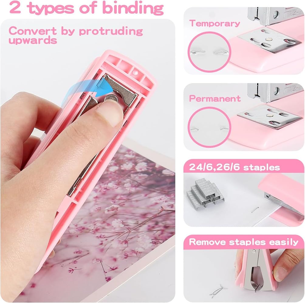 Pink Office Supplies