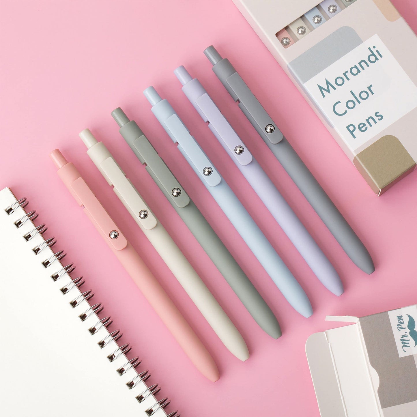 Retractable Fine Point Gel Pens