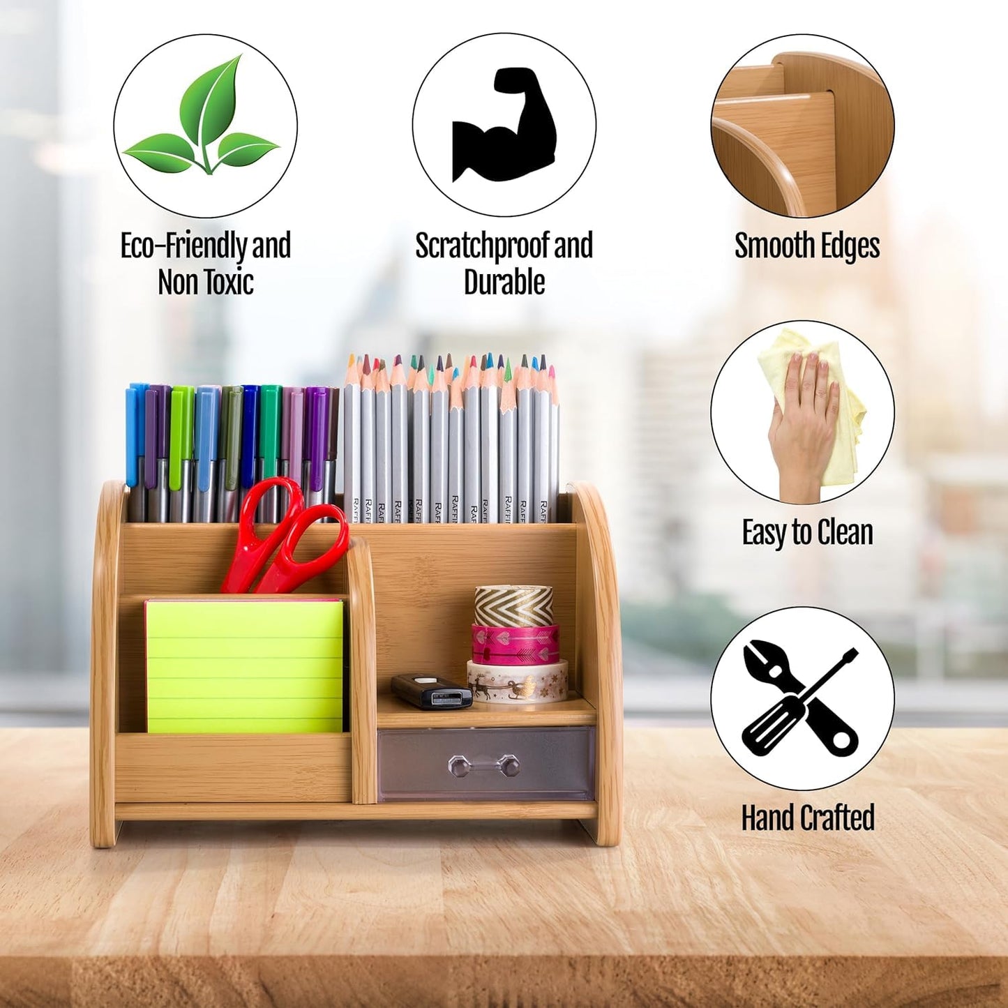 Desktop storage box