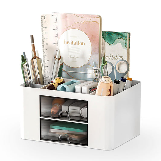 Desk Organiser White