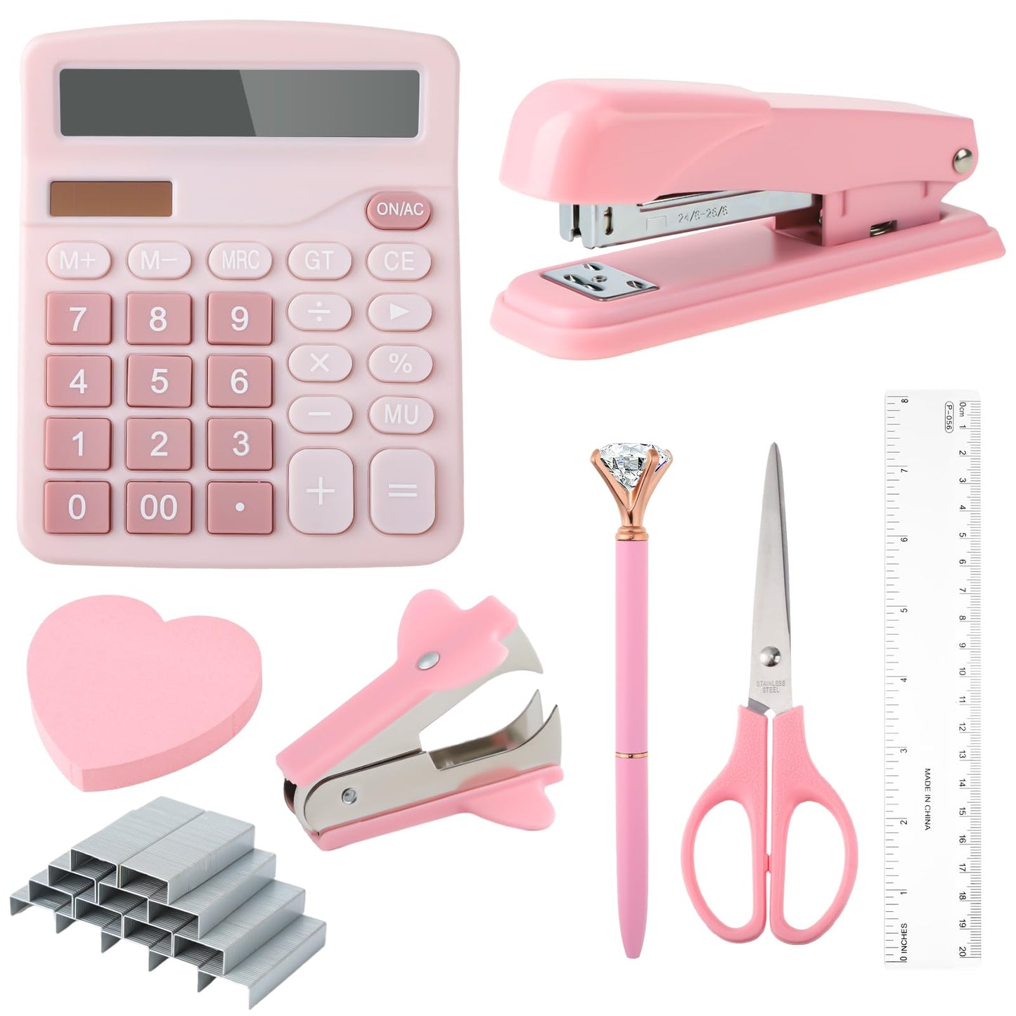 Bürobedarf Rosa