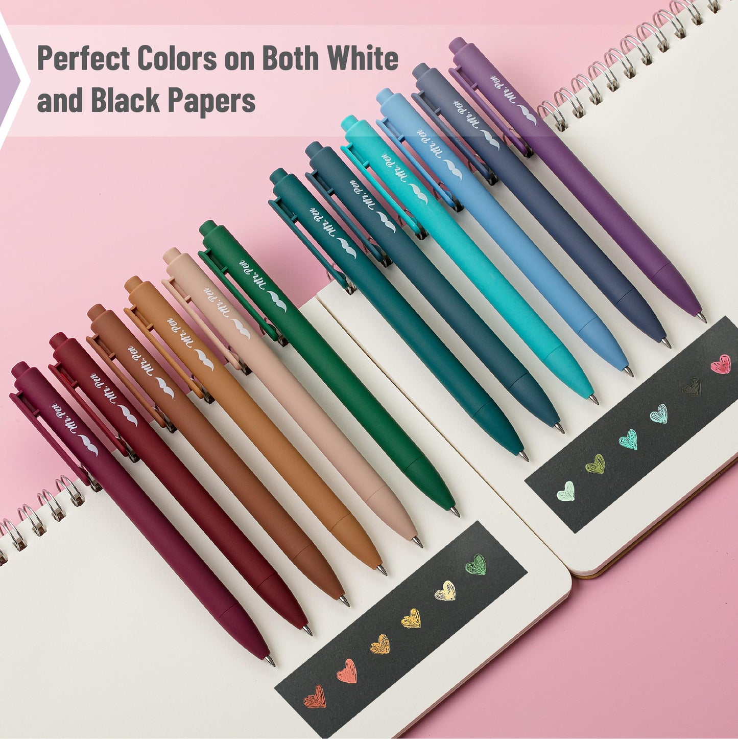 Retractable Gel Pens